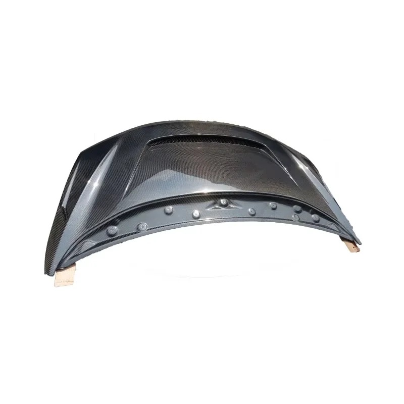Carbon Fiber Bonnet Hood for  New Jazz Fit 2014 M Style Engine Cover Bodykit for Car